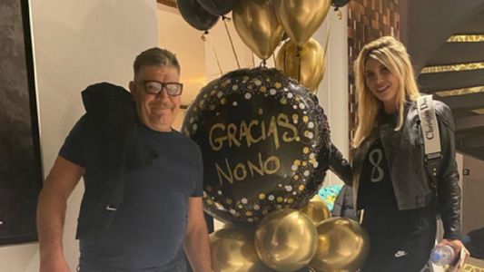 Wanda Nara apoyó a su suegro con un nuevo emprendiendo