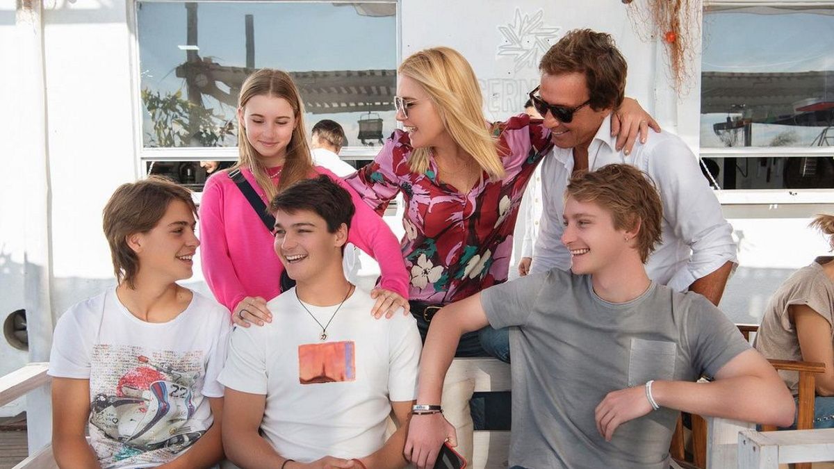 Junto a Alejandro Gravier, Valeria Mazza es mam&aacute; de Tiziano. Balthazar, Benicio y Ta&iacute;na.&nbsp;