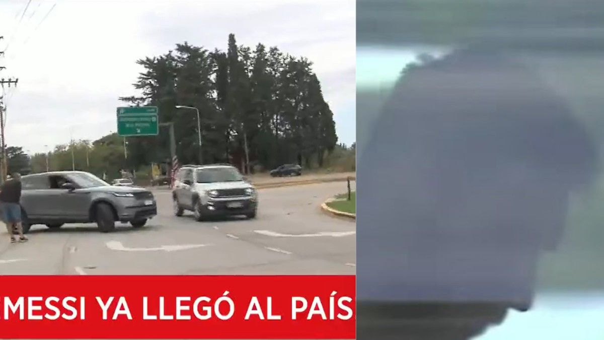 Lionel Messi ya está en Argentina.&nbsp;