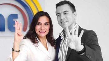 La vicepresidenta ecuatoriana denuncia a Daniel Noboa por violencia política