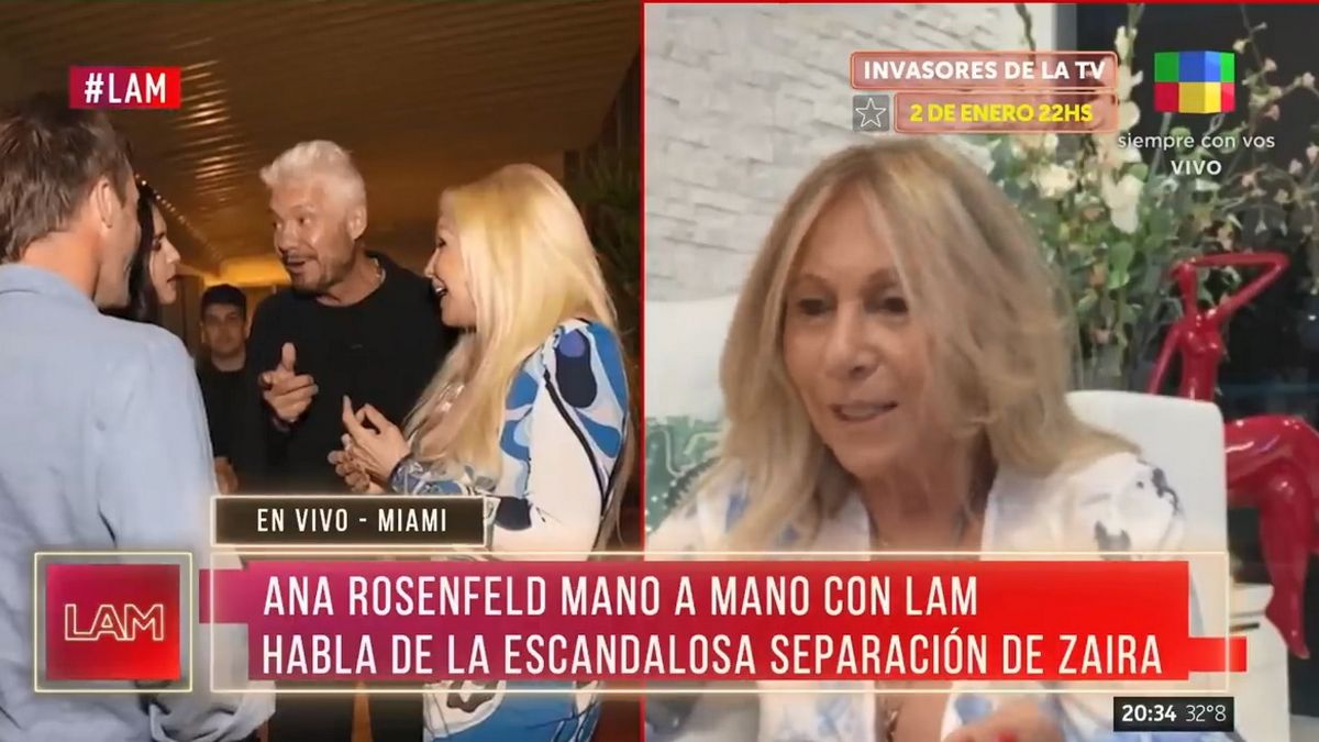 Desde LAM, Ana Rosenfeld habl&oacute; de la relaci&oacute;n de Zaira Nara con el polista Facundo Pieres.&nbsp;