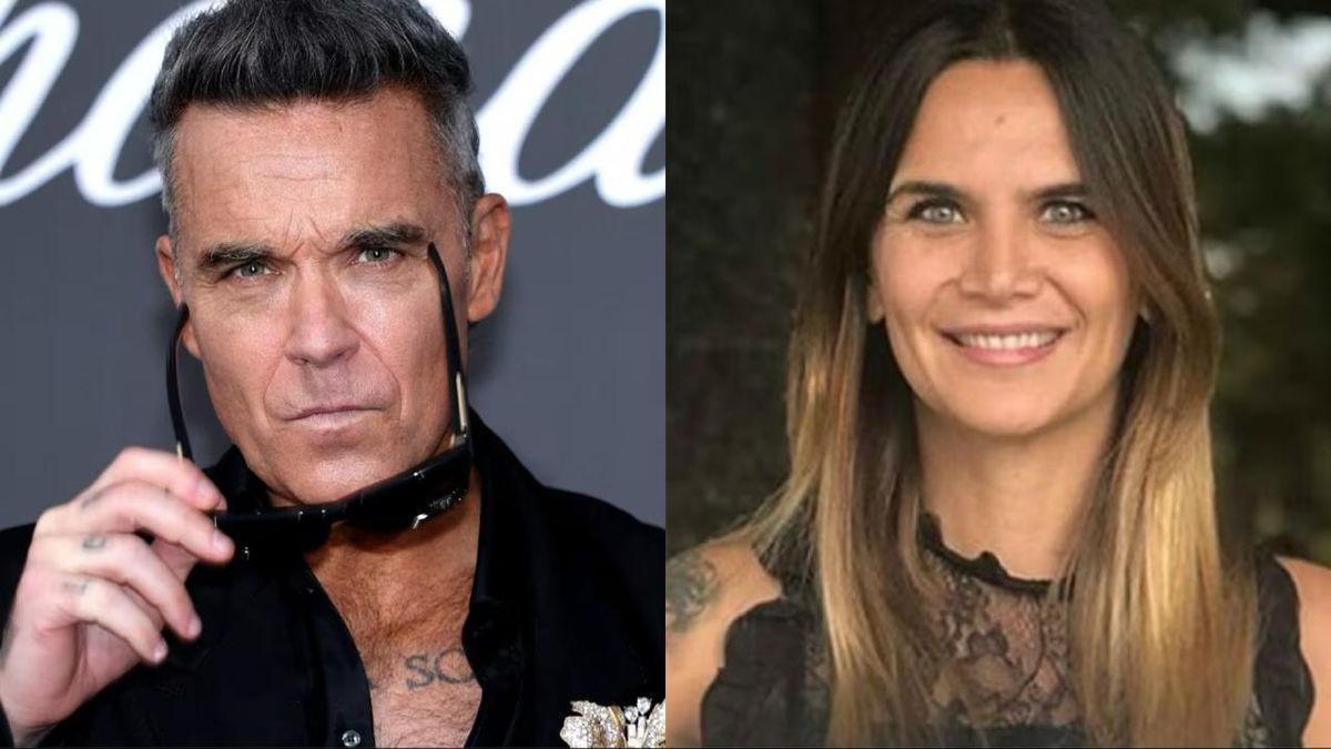 ROBBIE WILLIAMS Y AMALIA GRANATA