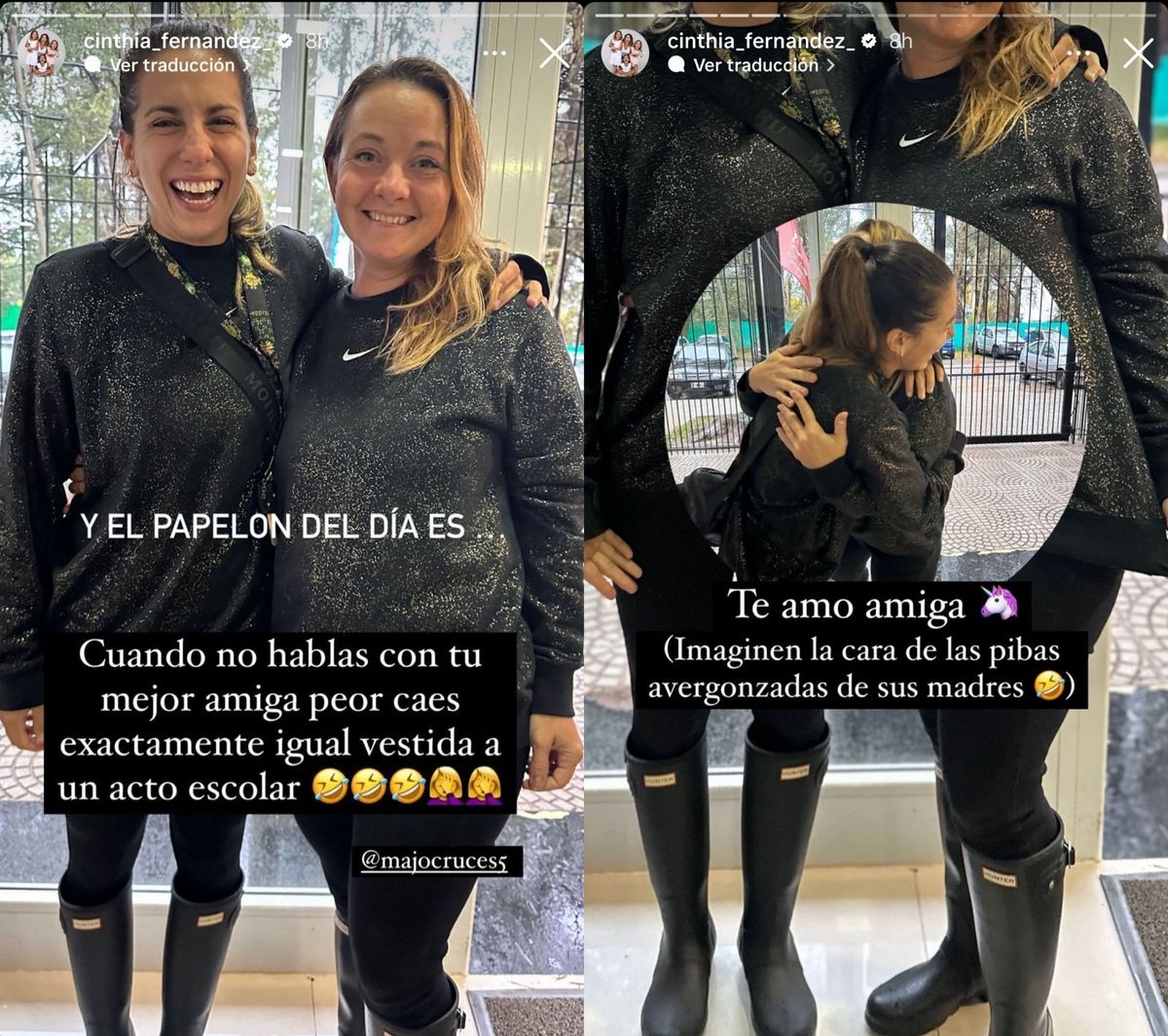 El incómodo episodio que vivió Cinthia Fernández en el colegio de sus  hijas: Papelón del día