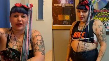 la chabona explico por que tiene un tatuaje de lagrimas en la cara