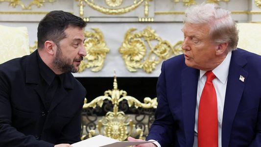 Trump recibió a Zelensky en la Casa Blanca y planteó la posibilidad de una triple cumbre con Putin