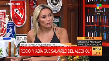 Rocío Oliva: A Diego había que salvarlo del alcohol, entre otros problemas