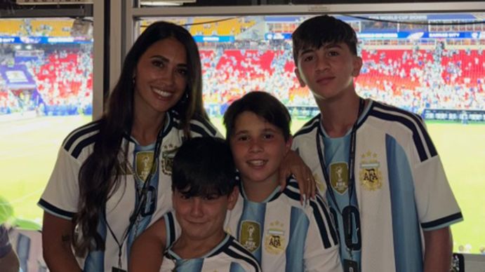 La tierna dedicatoria de Antonela Roccuzzo a Messi tras una noche histórica con la Selección