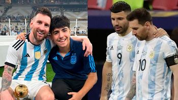 Se supo quién escribió el provocador mensaje de Benjamín Agüero al PSG por la salida de Lionel Messi