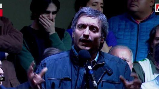 Máximo pidió convencer a amigos de votar por el Frente de Todos para conformar la mayoría más amplia posible