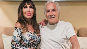 Moria Casán mostró toda la intimidad del cumpleaños 82 de Pato Galmarini: fotos y videos