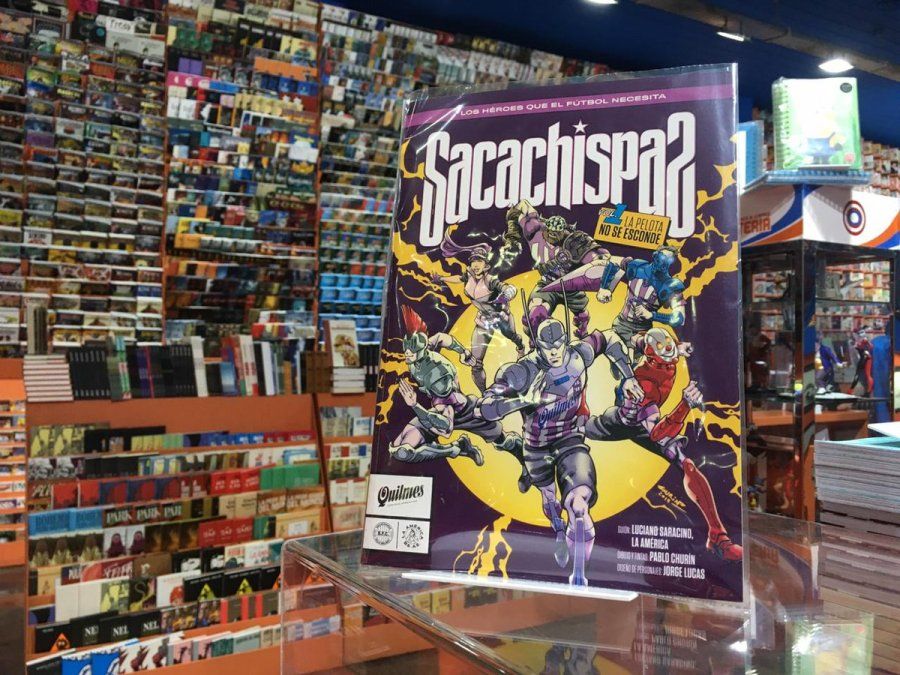 La revolución del ascenso: Sacachispas tendrá su propio cómic de superhéroes