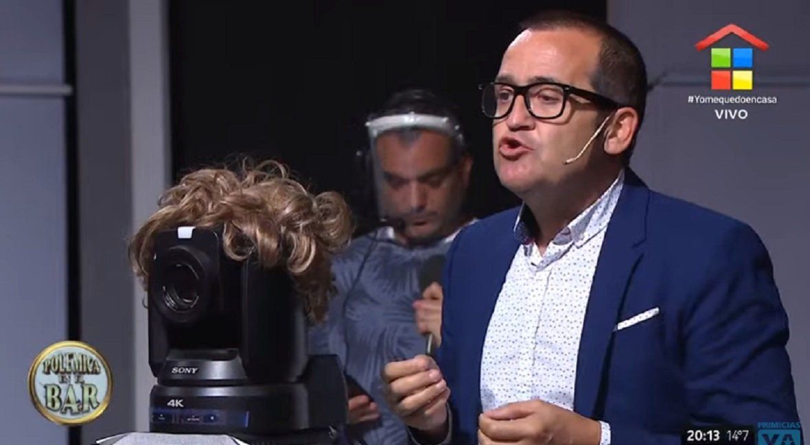 Álvaro Navia reapareció en el estudio de Polémica en el bar con un fuerte mensaje