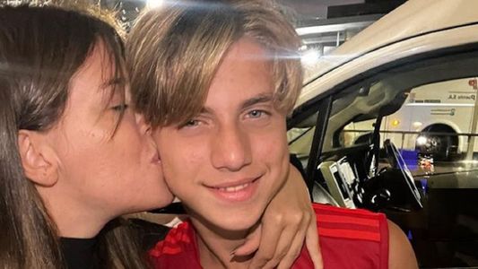 Wanda Nara se mostró emocionada por el sueño que cumplió su hijo Valentino: Te amo