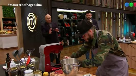 Alex Caniggia regresó a MasterChef y provocó un momento de tensión con Germán Martitegui y Damián Betular