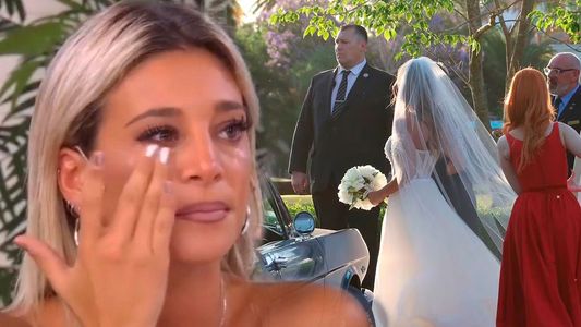 Sol Pérez: se filtró una de su casamiento por dentro pese a que no dejaron entrar celulares