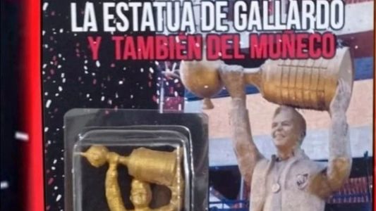 El muñeco del Muñeco: salió a la venta el juguete de la estatua de Marcelo Gallardo
