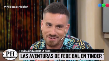 La experiencia de Fede Bal con Tinder: Me compré un licorcito y me atendió...
