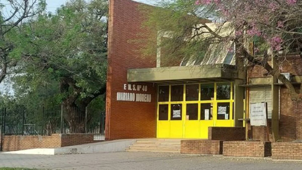 La Escuela Normal Mariano Moreno N°40 de San Cristóbal