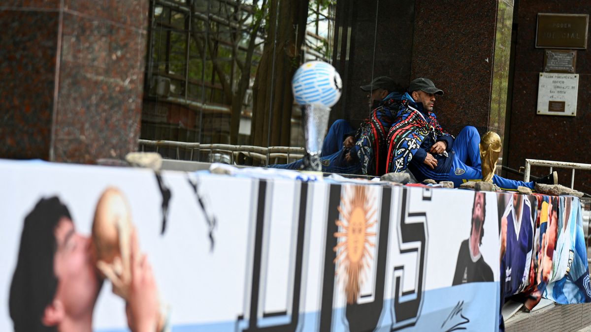 Juicio por la muerte de Maradona. (Foto: Reuters)