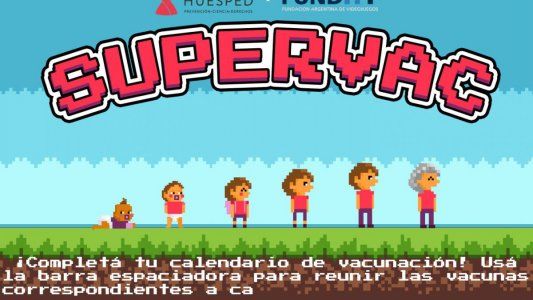 Lanzaron el primer videojuego online para concientizar sobre la importancia de vacunarse