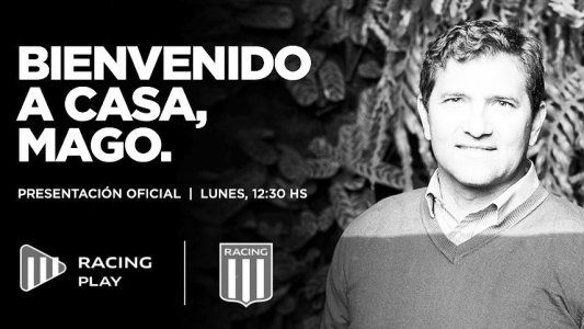 Racing apuesta por los magos: Capria fue oficializado como nuevo manager en reemplazo de Milito