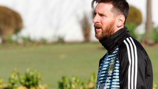 Del avión al entrenamiento: Messi ya piensa en Rusia