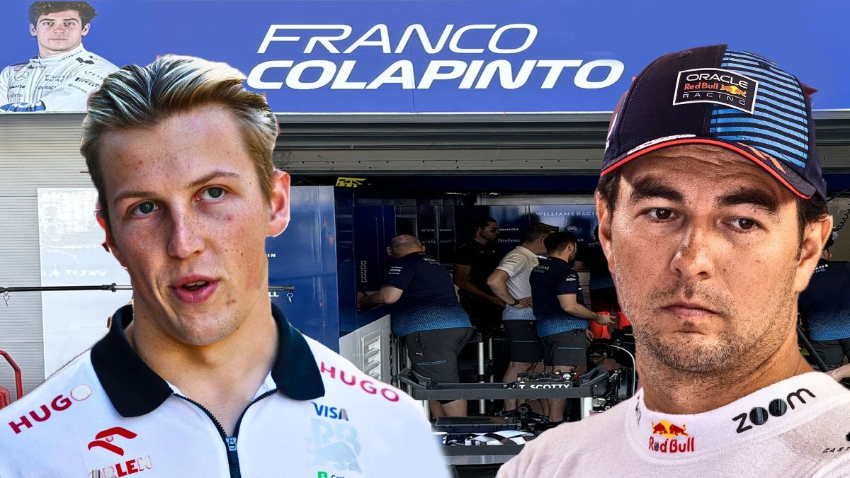 Lawson por Checo Pérez en RedBull
