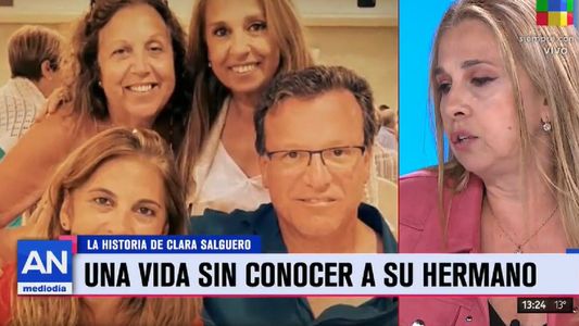 La fuerte historia de Clara Salguero: conoció a su hermano luego de una vida