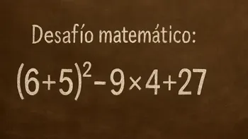 Desafío matemático: ¿podés resolverlo antes de los 10 segundos?
