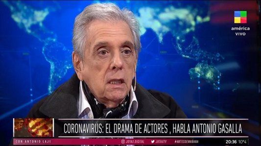 Antonio Gasalla, muy crítico con Alberto Fernández: Un 40 por ciento de lo que dice casi ni se le oye, porque se traga la voz
