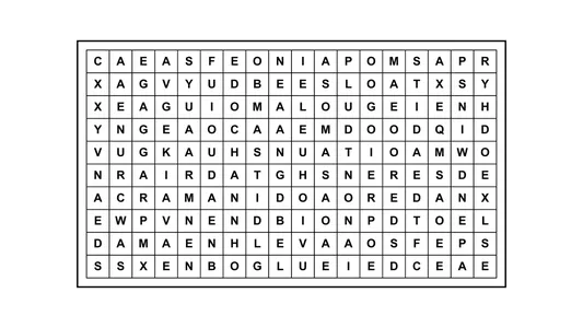 Encontrá la frase escondida: un reto de sopa de letras con una cita célebre