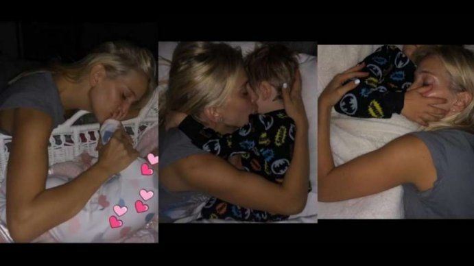 Luisana Lopilato mostró por primera vez a Vida, su hija más pequeña