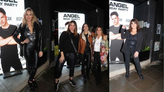 Ángel de Brito reunió a sus ex y actuales angelitas en su mega fiesta de cumpleaños