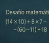 Desafío matemático: la cuenta parece fácil, pero muchos caen en un error frecuente