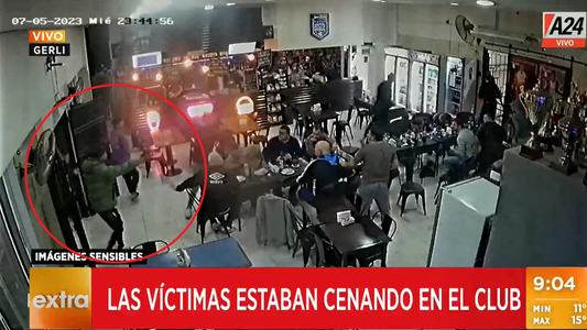 Pánico y tiros en un club de Avellaneda: ladrones irrumpieron en pleno partido de fútbol