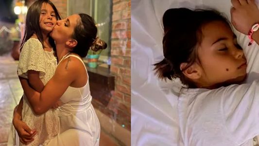 Tras unos días difíciles, Cinthia Fernández mostró un importante avance de su hija