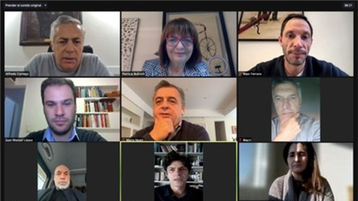 Mesa Nacional de Juntos por el Cambio. Reunión vía Zoom&nbsp;