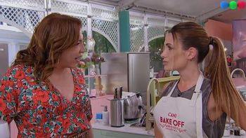 el mal momento que vivio camila homs con lizy tagliani en pleno desafio de bake off famosos