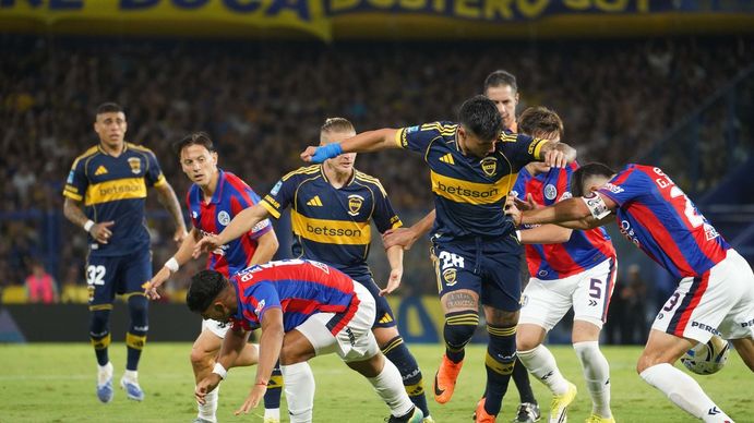 Boca y San Lorenzo empataron 1 a 1 en La Bombonera y hubo silbidos para Ubeda