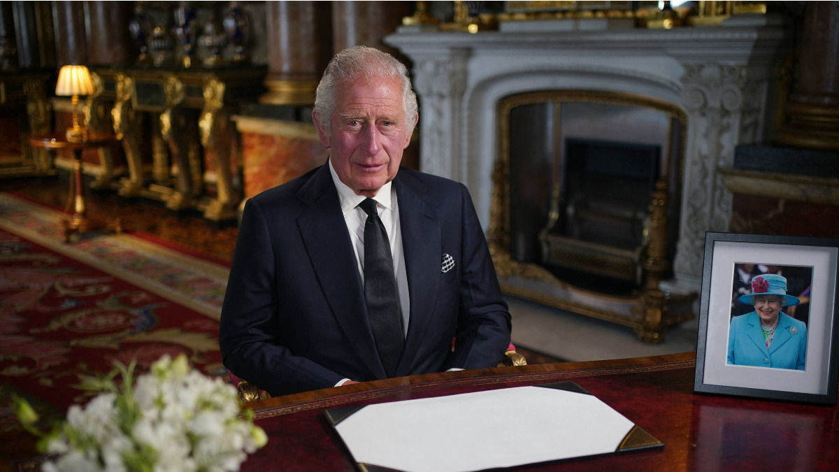 Carlos III fue proclamado como nuevo rey del Reino Unido. Foto: Télam.