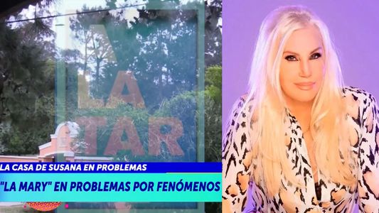 Un extraño episodio paranormal en la mansión de Susana Giménez en Uruguay