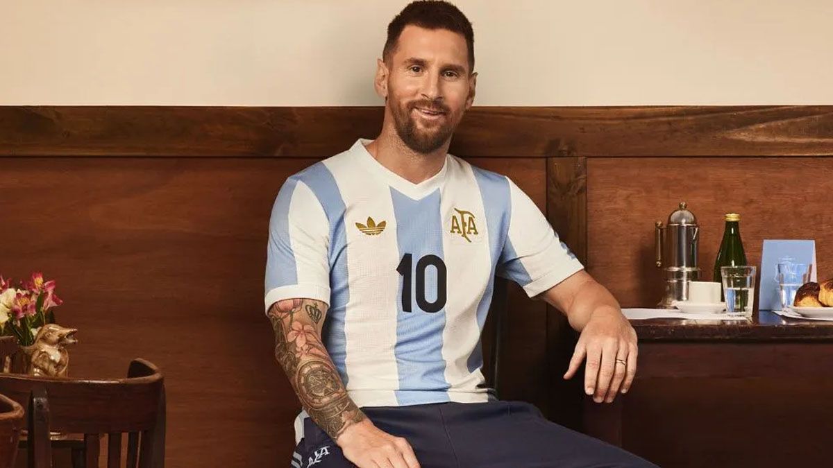 El SORPRESIVO cambio que tendrá la camiseta de la Selección Argentina