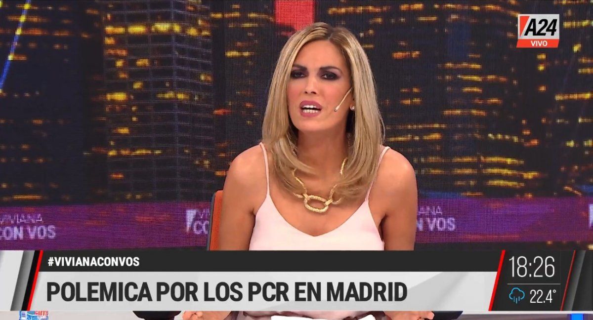 El descargo de Viviana Canosa tras ser criticada por sus dichos acerca de los PCR