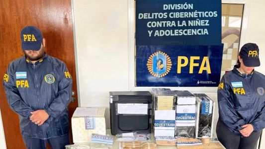 Hay dos docentes argentinos detenidos entre los 13 apresados por distribución internacional de pornografía infantil
