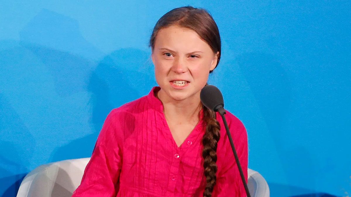 ¡¿Cómo se atreven? El ya célebre reclamo de Greta Thunberg a los líderes mundiales en la cumbre del clima de Nueva York en 2019 (Foto: ONU)