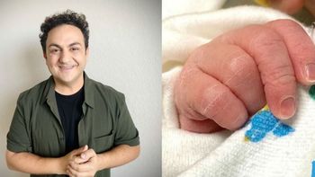Diego Topa tras su soñada paternidad: Mitai es una bebé hermosa, dulce y tranquila