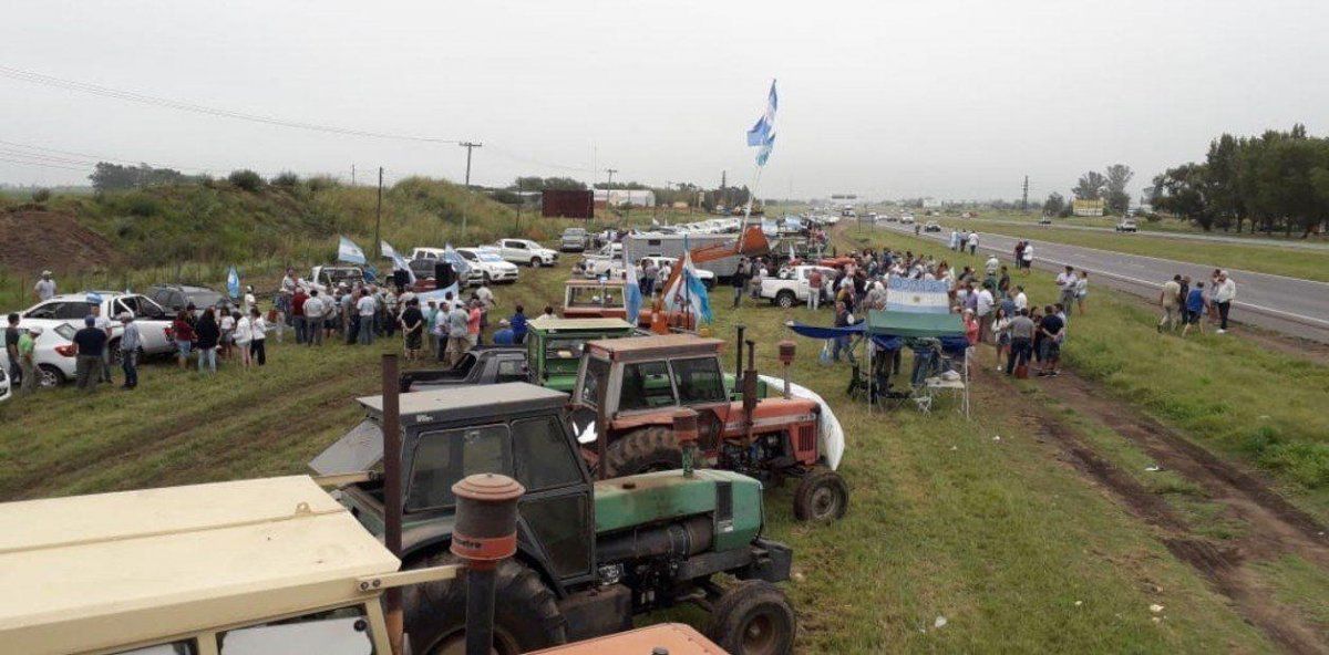 Los productores autoconvocados del agro preparan una masiva movilización en San Nicolás.