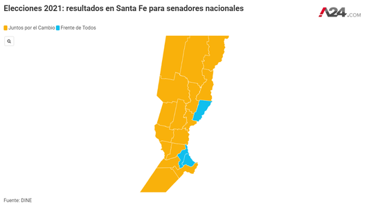 Mapa de las elecciones 2021: ¿Quién ganó en cada municipio de Santa Fe?