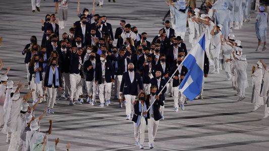 Así fue el desfile de la delegación argentina en la Ceremonia Inaugural de los Juegos Olímpicos