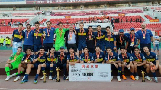 La Reserva de Boca gritó campeón en la Weifang Cup de China
